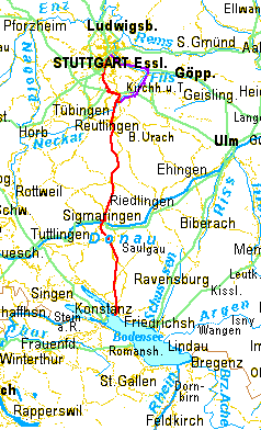 der leichteste weg von stuttgart zum bodensee mit dem fahrrad